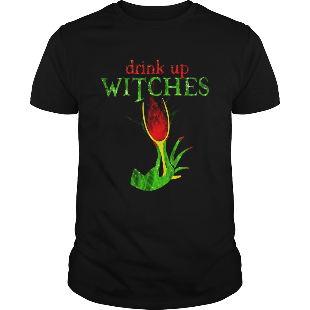 Grinch drink up witches shirt