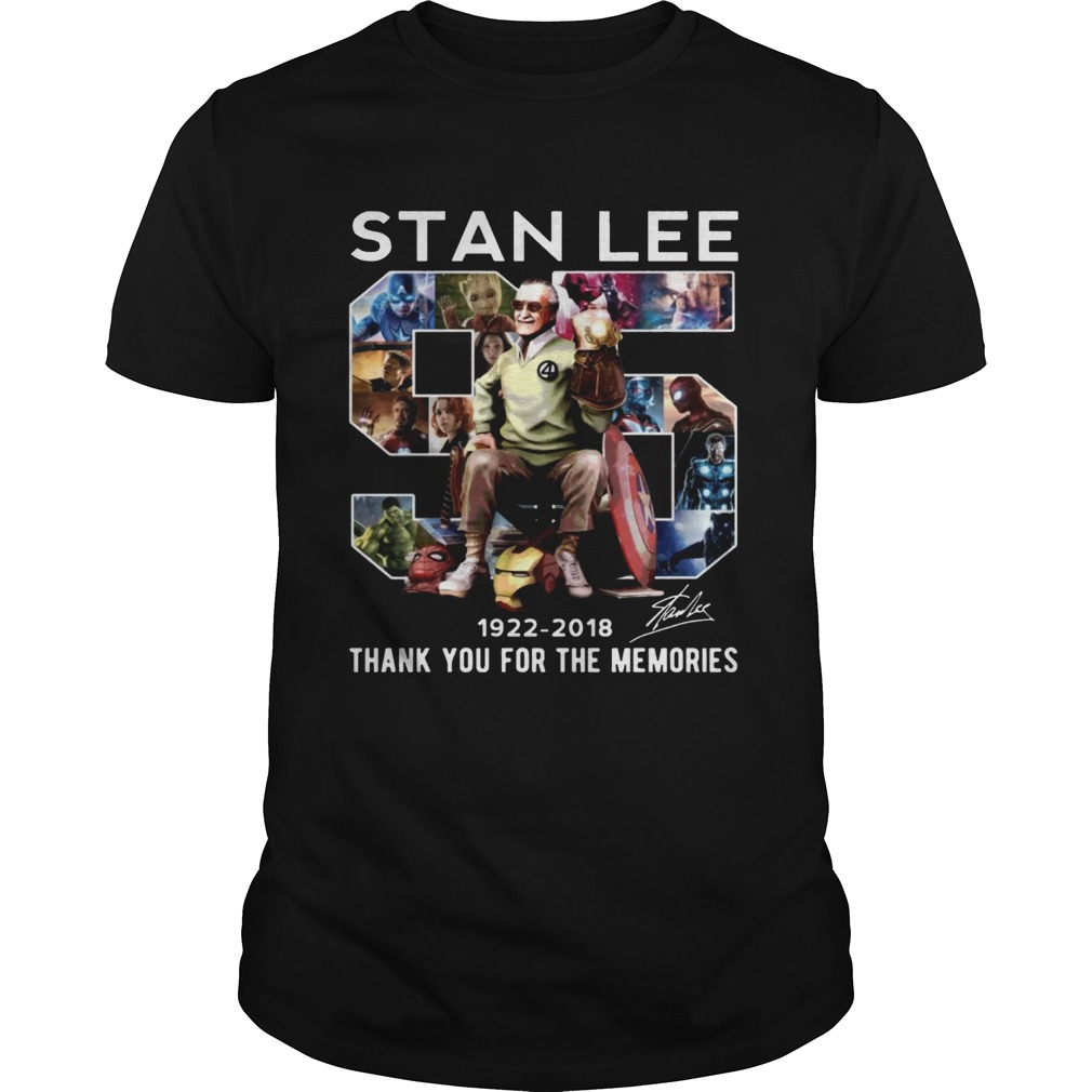 95 Years Of Stan Lee Anniversary The Father Of Marvel T-Shirt