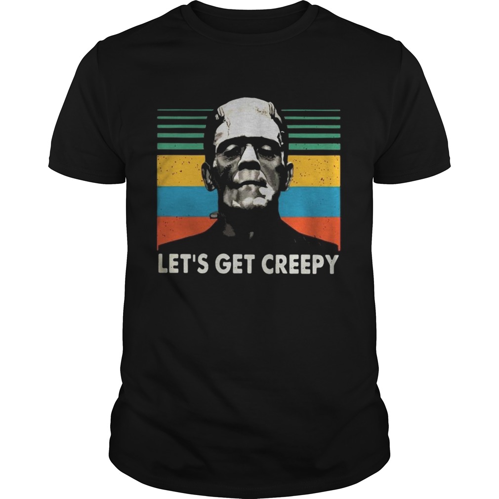 Boris Karloff lets get creepy vintage shirt