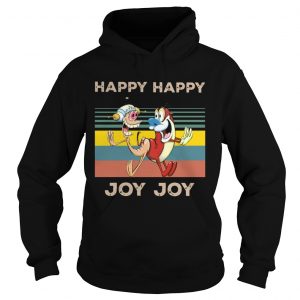 Happy Happy Joy Joy Mighty Fine Ren and Stimpy vintage Hoodie