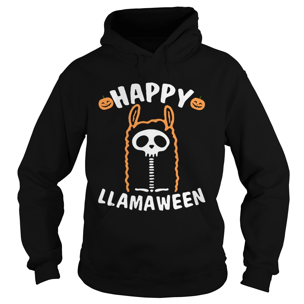 Happy Llamaween Halloween Hoodie