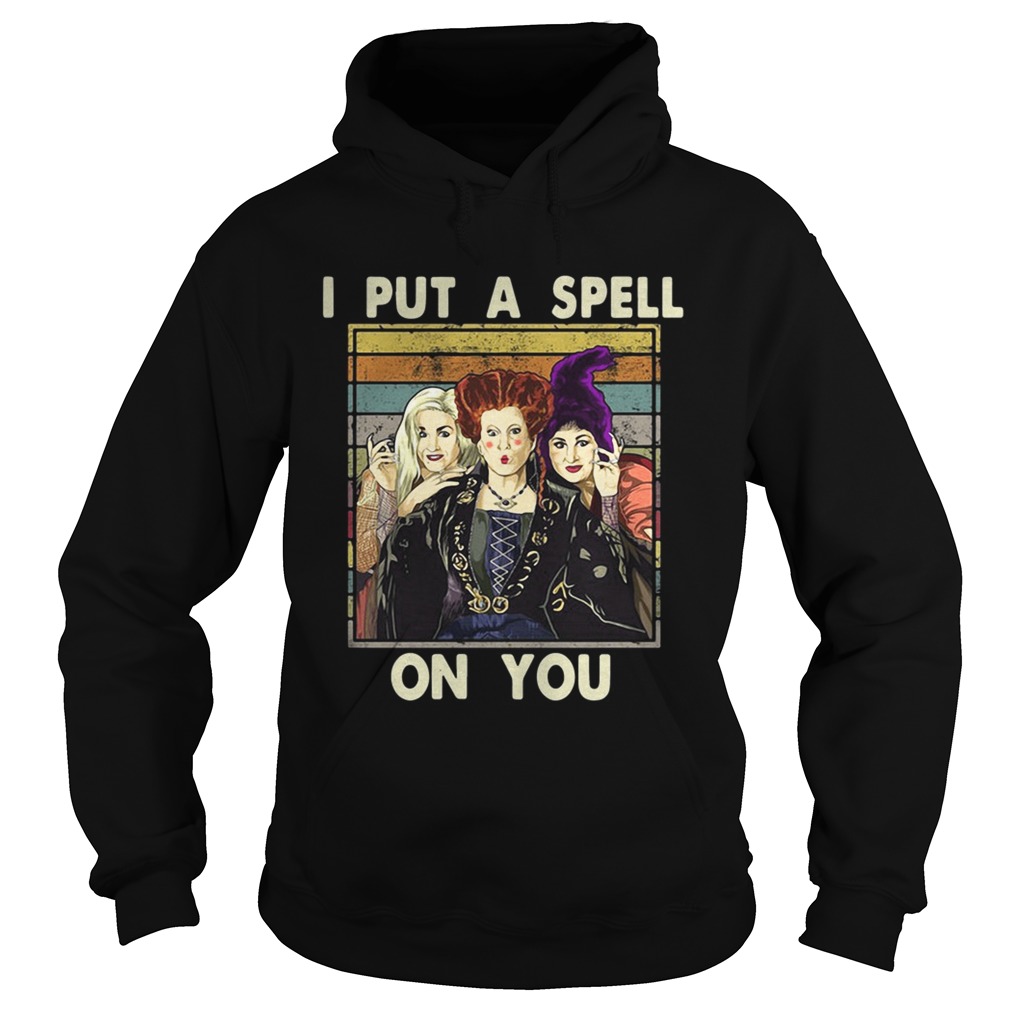 Hocus Pocus I put a spell on you sunset Hoodie