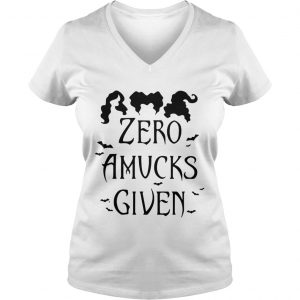 Hocus Pocus Zero amucks given Ladies Vneck