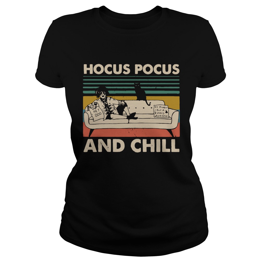 Hocus Pocus and chill vintage Classic Ladies