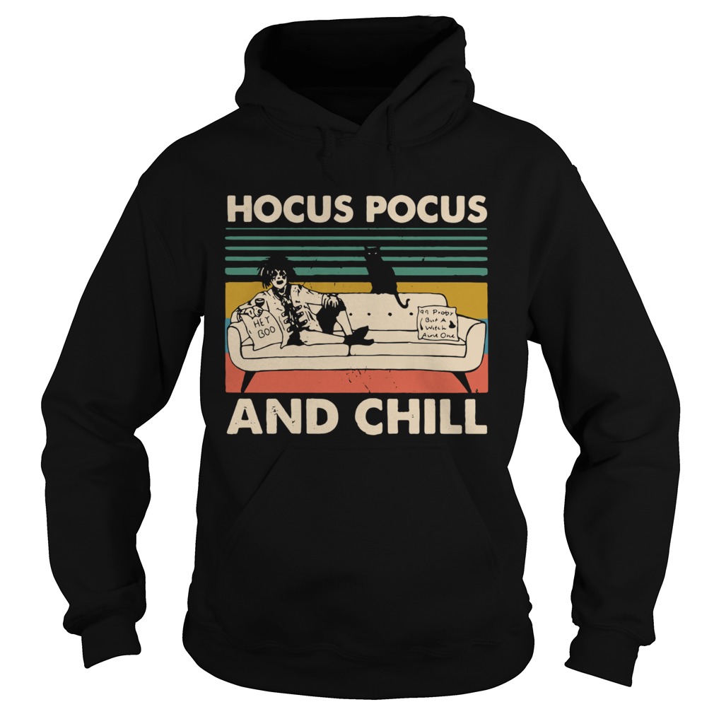 Hocus Pocus and chill vintage Hoodie