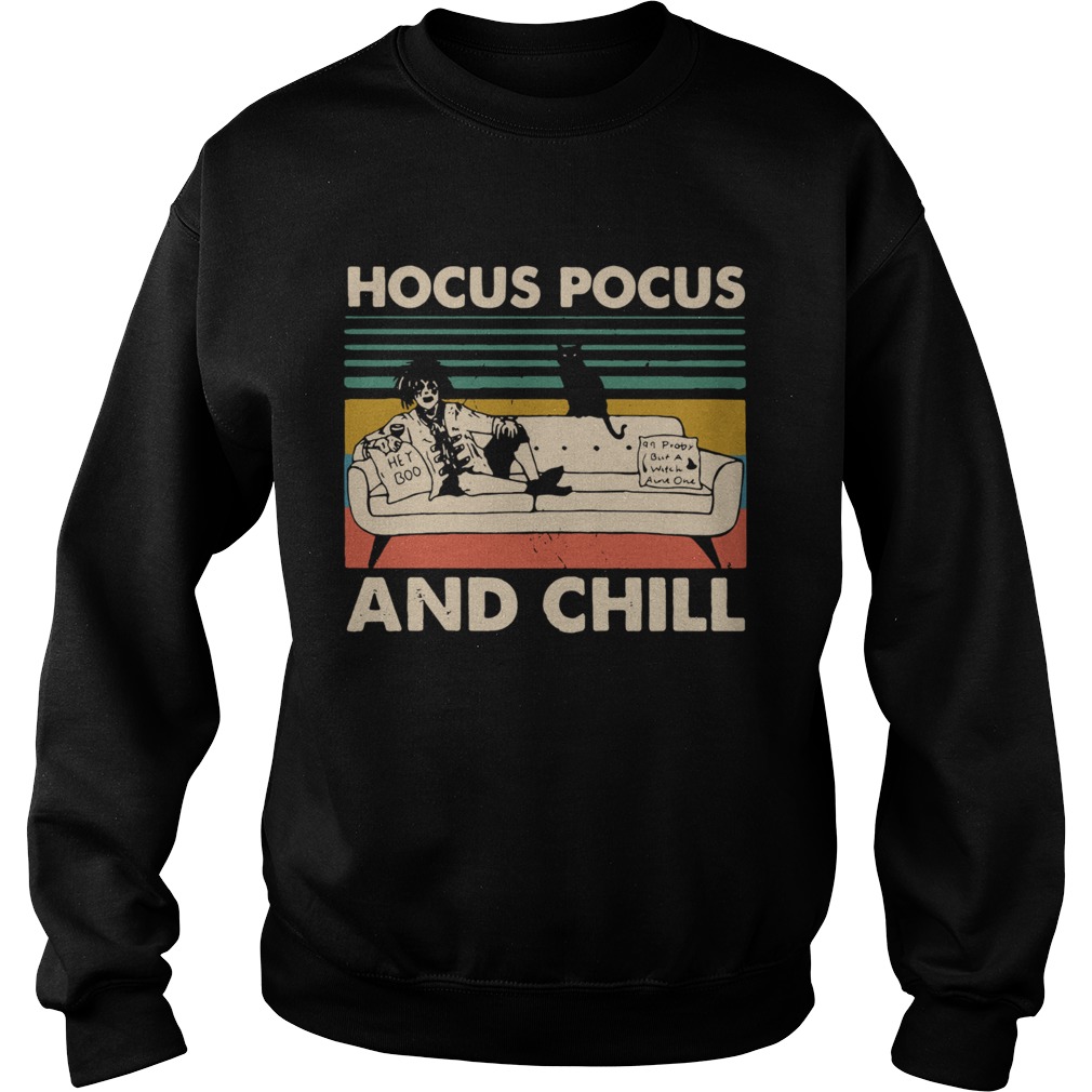Hocus Pocus and chill vintage Sweatshirt