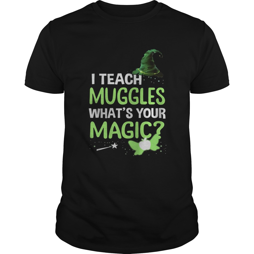 I Teach Muggles Whats Your Magic TShirt