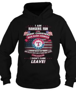 I am Rangers fan I say Merry Christmas god bless America Hoodie