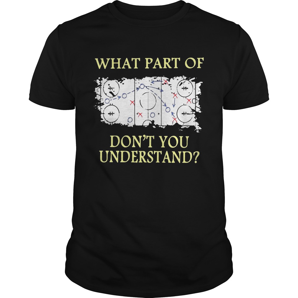 Ice Hockey what part of dont you understand shirt