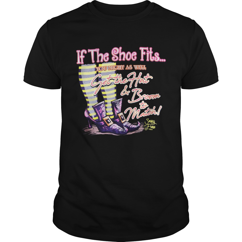 If the shoes fits you might as well get the hat and broom to match Halloween shirt