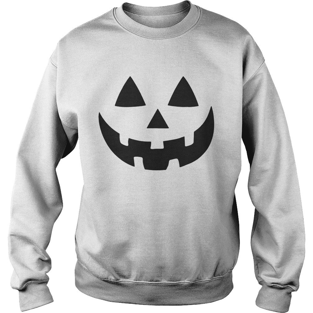 Jack O Lantern Halloween Pumpkin Face Shirt Sweatshirt