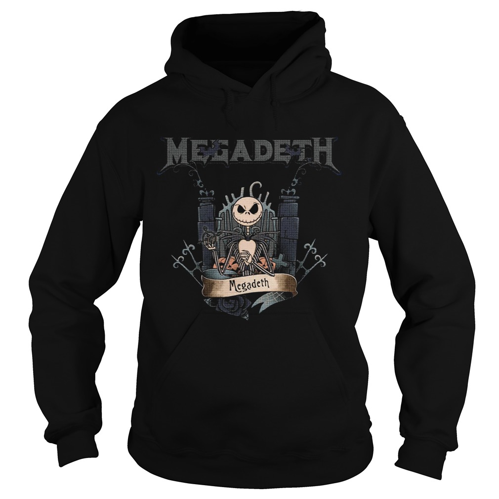 Jack Skellington Megadeth Halloween Hoodie
