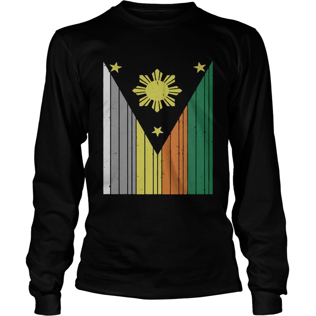 Jiu Jitsu Co Filipino Flag Shirt LongSleeve