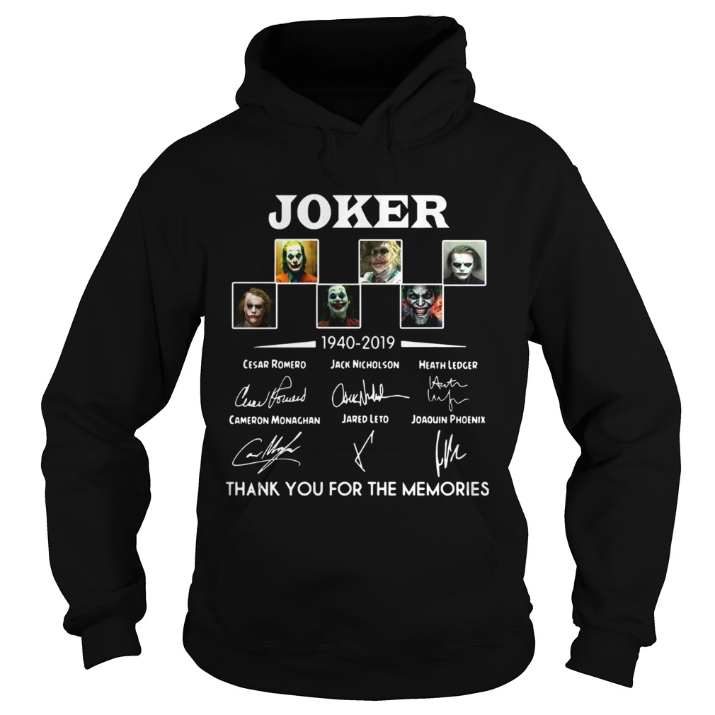 Joker 1940 2019 thank you for the memories Hoodie