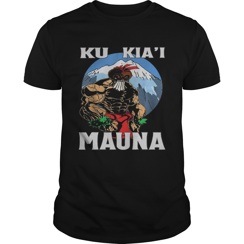 Ku Kiai Mauna Hawaii Warrior Protest Rally TShirt