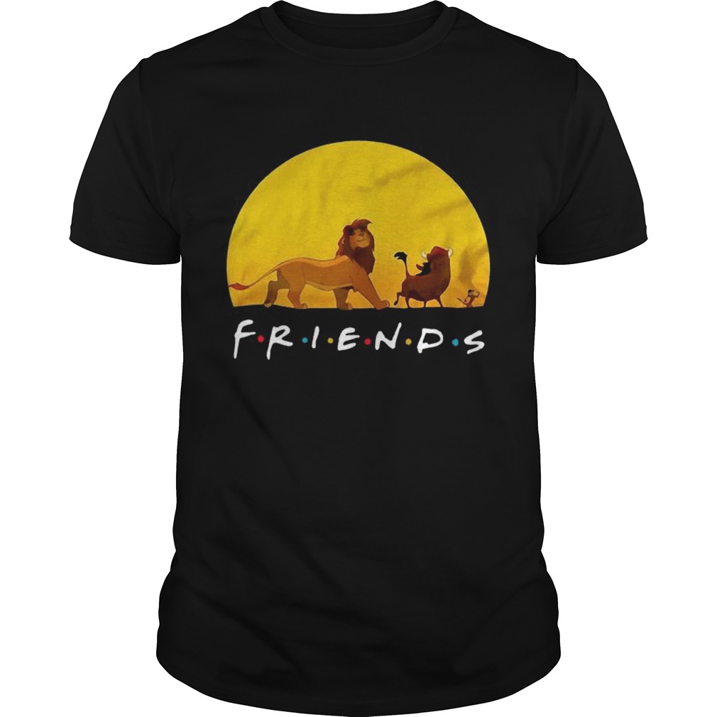 Lion King friends shirt