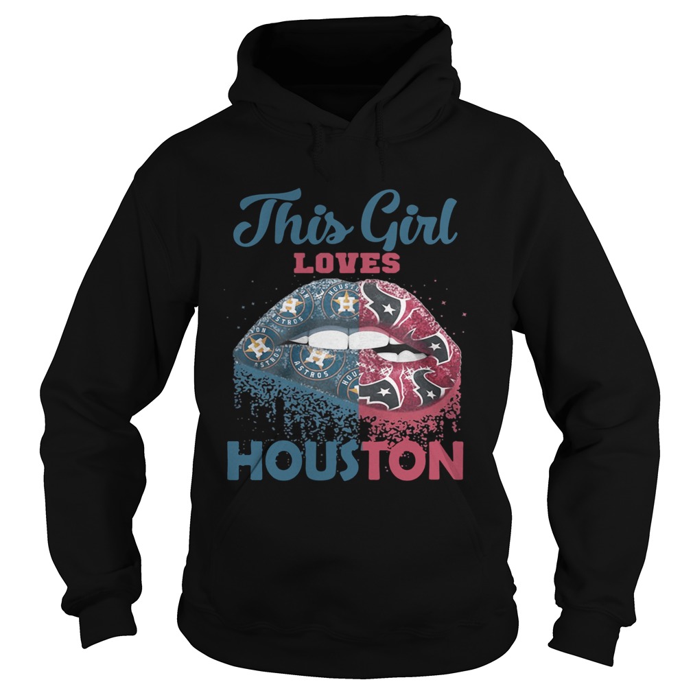 Lip this girl loves Houston Hoodie