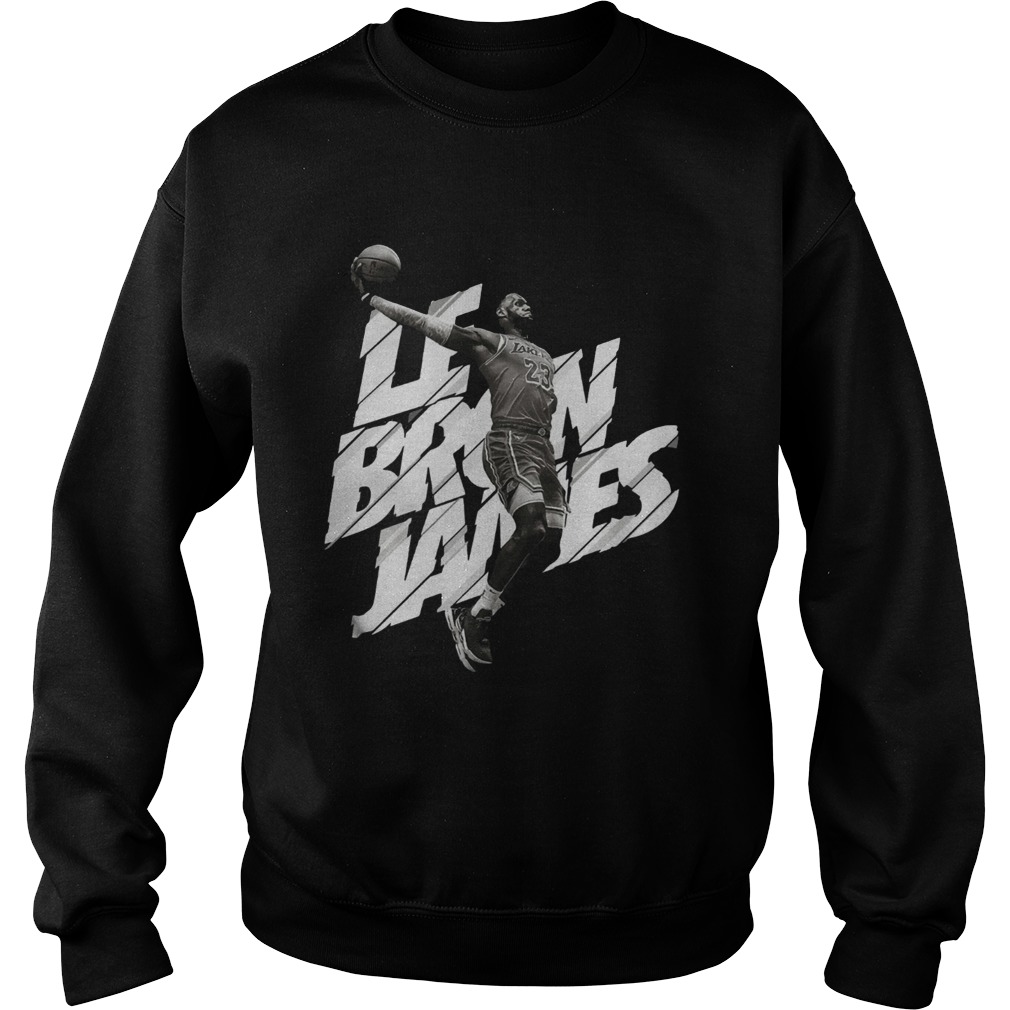 Los Angeles Lakers Lebron James dunk Sweatshirt