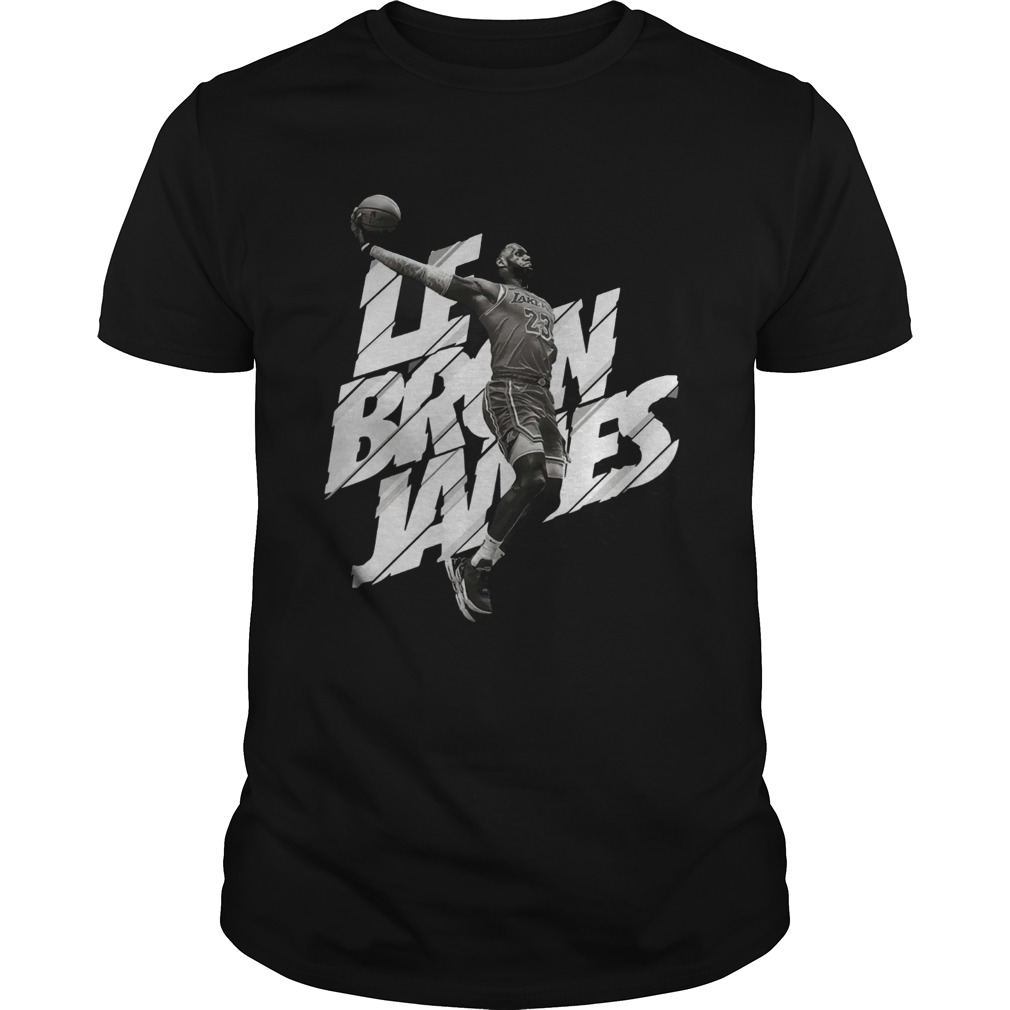 Los Angeles Lakers Lebron James dunk shirt