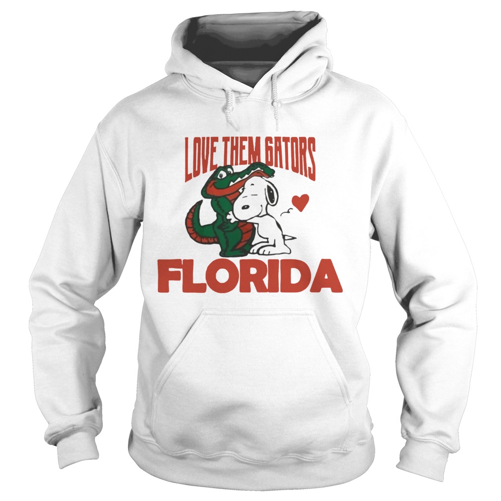 Love Them Gators Florida Snoopy Hug Funny TShirt Hoodie