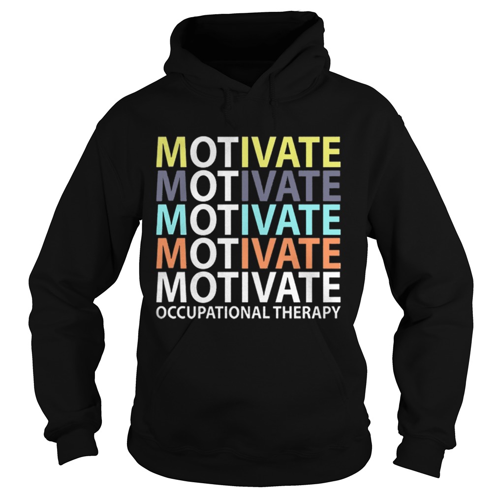 Motivate Occupational Therapy Vintage Hoodie