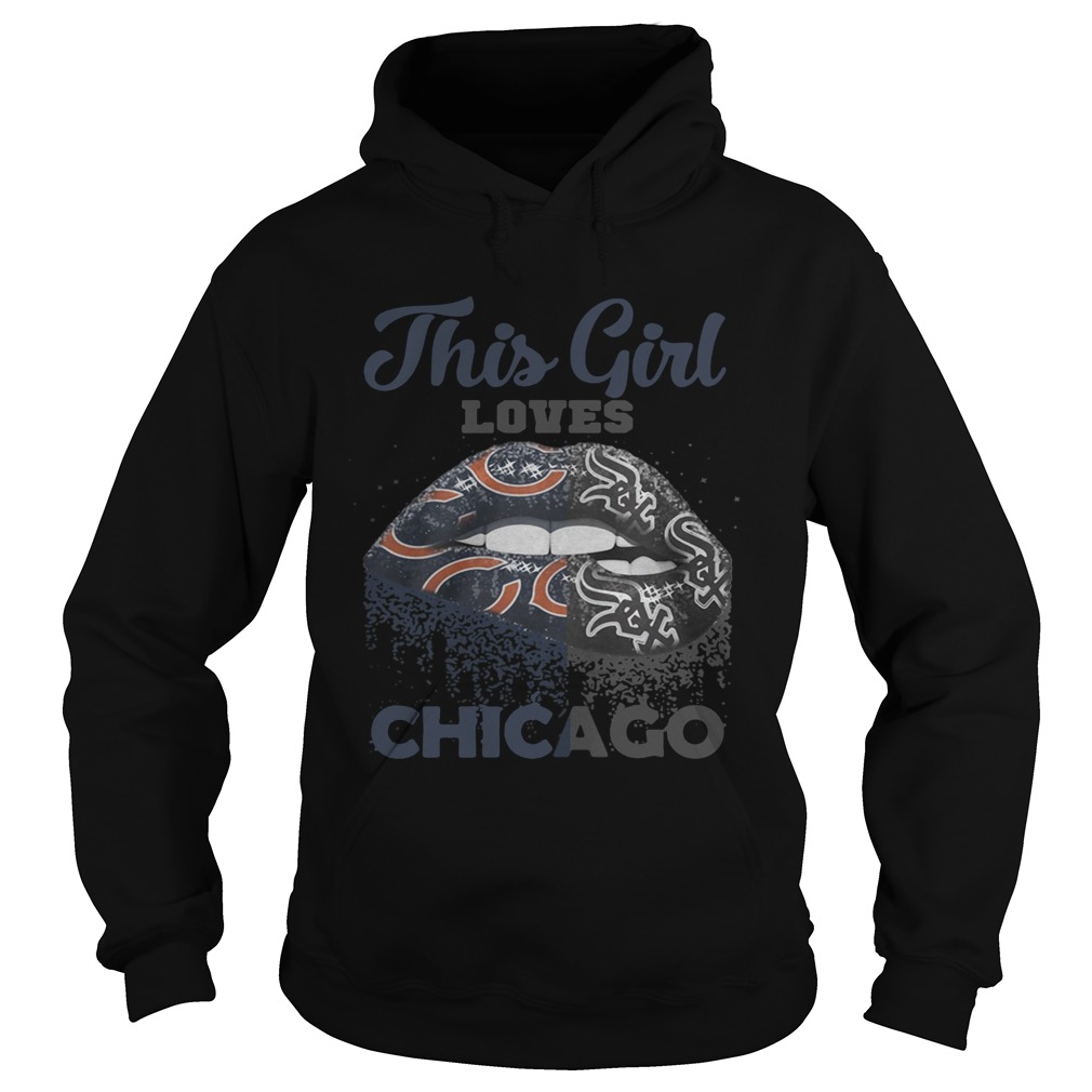 Official Lip this girl loves Chicago Hoodie