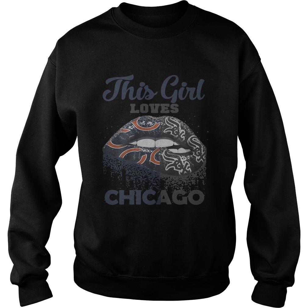 Official Lip this girl loves Chicago Sweatshirt