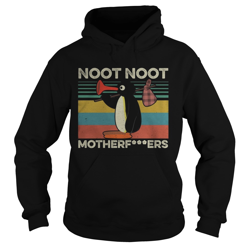 Pingu Noot noot motherfuckers vintage Hoodie
