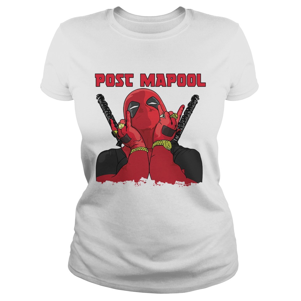 Post Mapool Deadpool Post Malone Classic Ladies