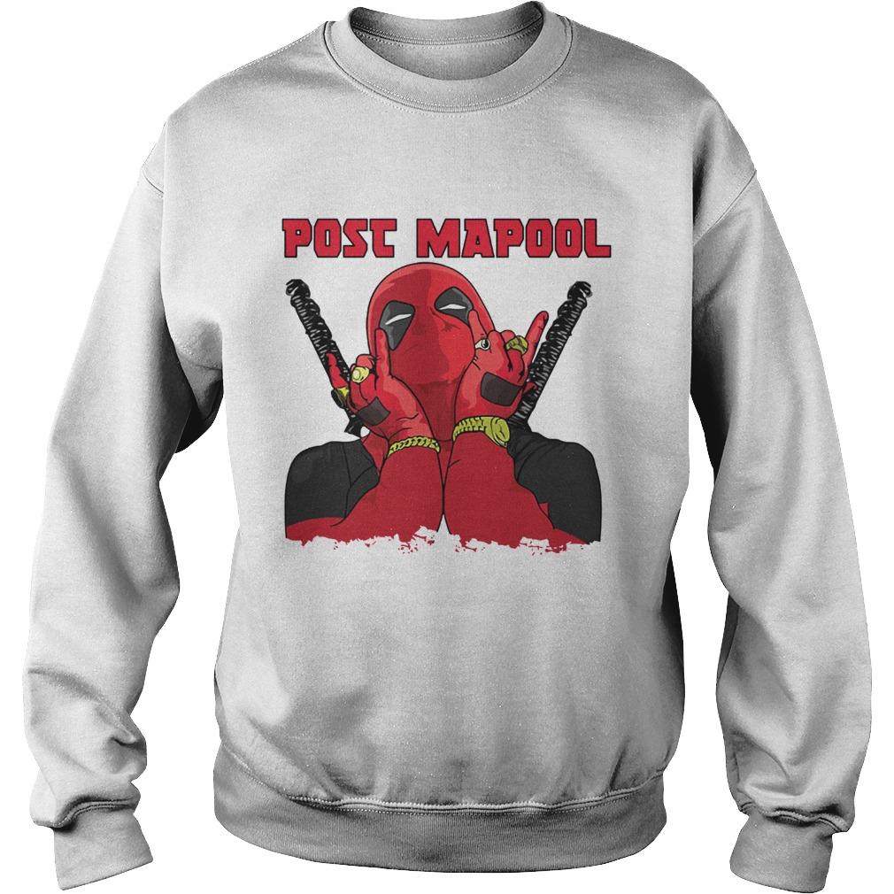 Post Mapool Deadpool Post Malone Sweatshirt