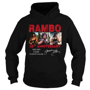 Rambo 38th anniversary 1982 2020 Hoodie