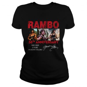 Rambo 38th anniversary 1982 2020 Ladies Tee