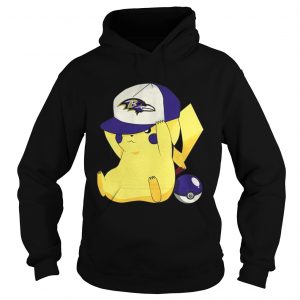 Ravens Pikachu Pokemon Hoodie