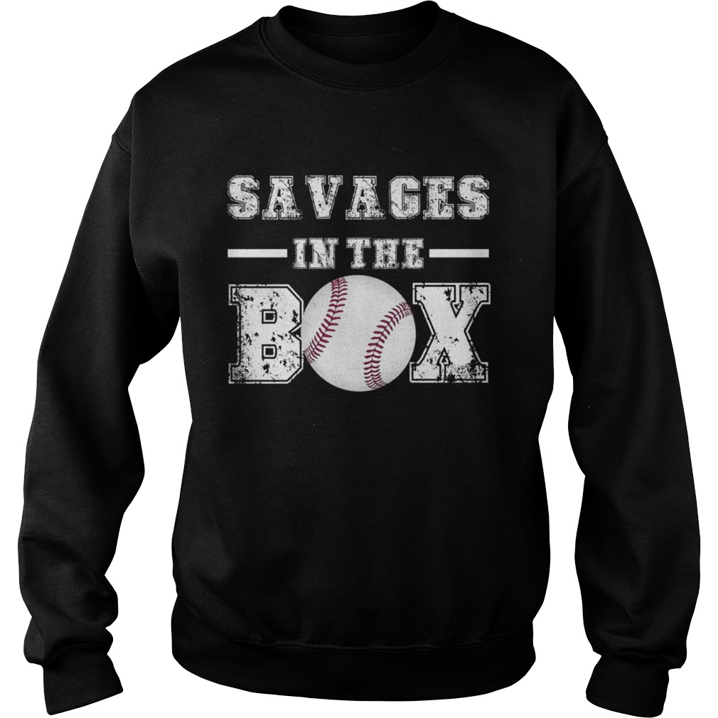 Savages In The Box Shirt Baseball Gift TShirt Sweatshirt