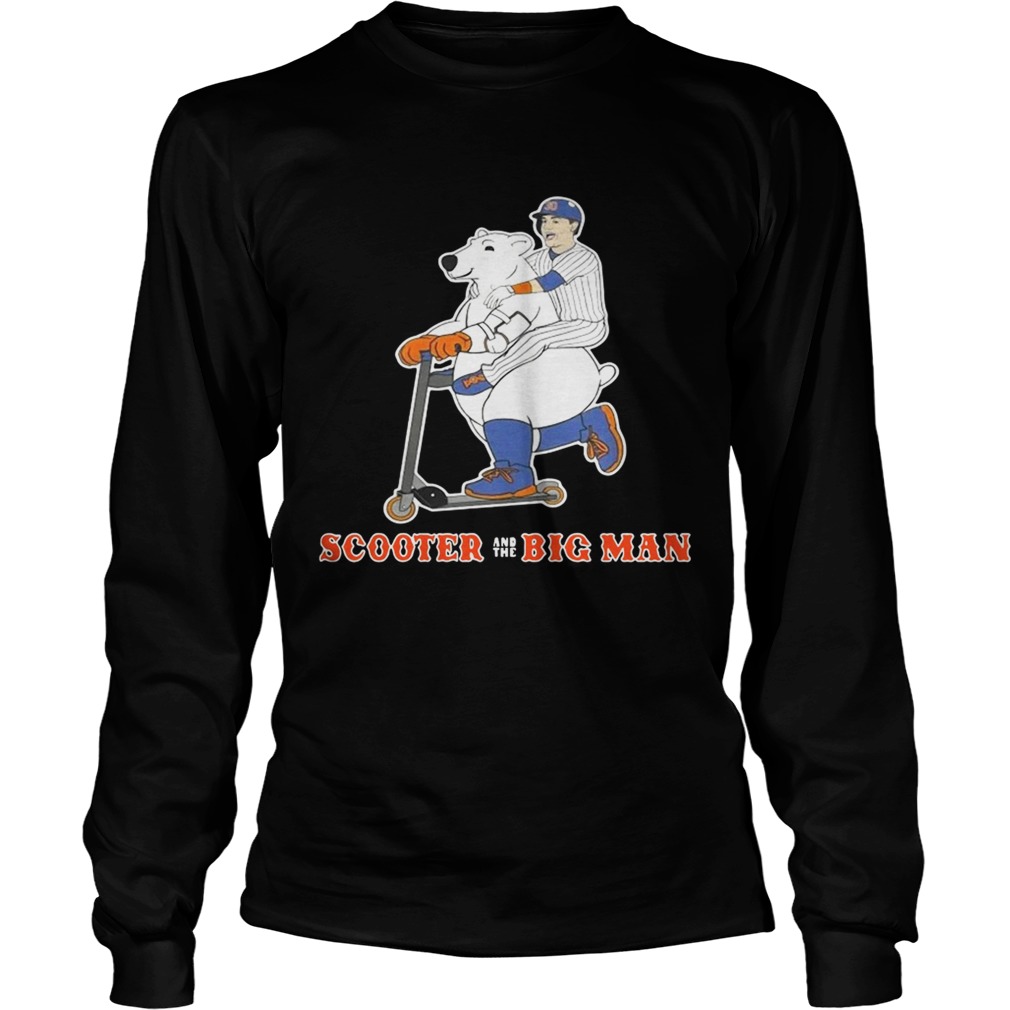Scooter and The Big Man Michael Conforto and Pete Alonso New York Mets LongSleeve