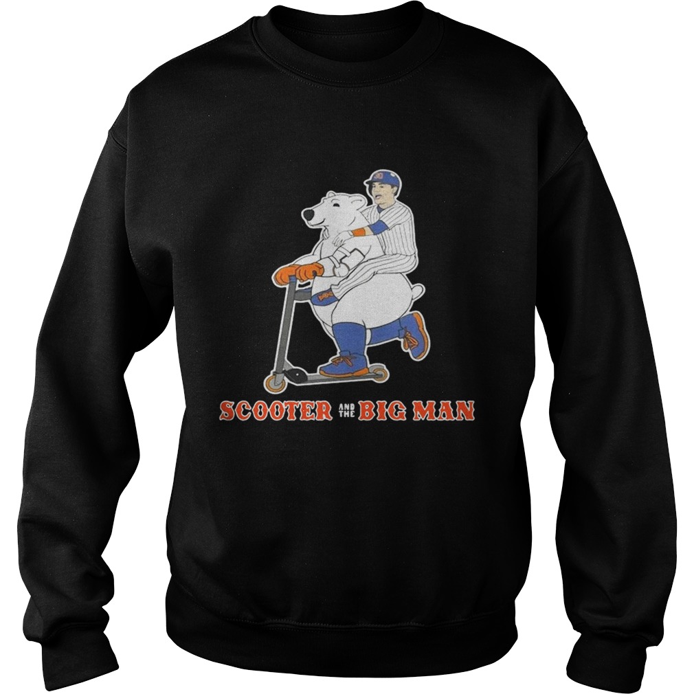 Scooter and The Big Man Michael Conforto and Pete Alonso New York Mets Sweatshirt