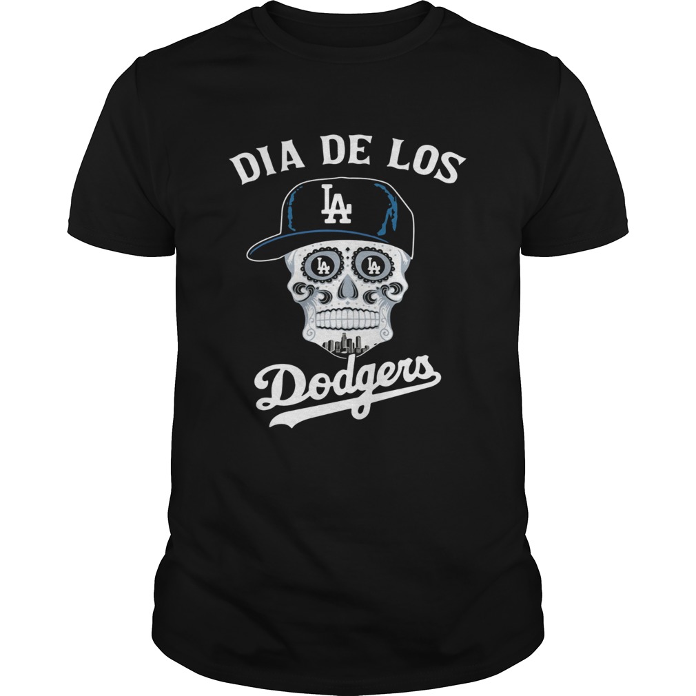 Skull dia de Los Angeles Dodgers shirt