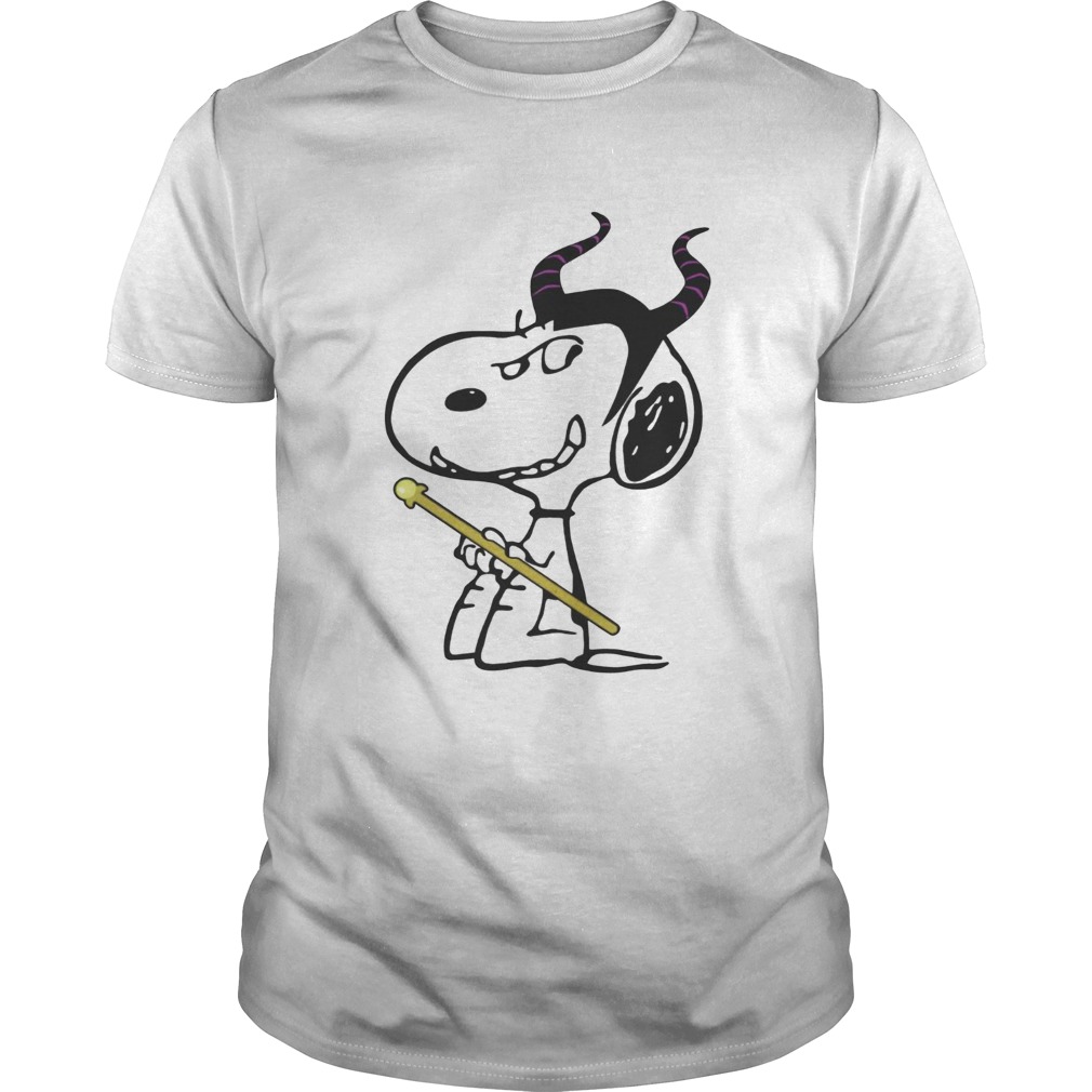 Snoopy Maleficent shirt