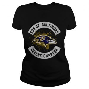 Son of Baltimore Ravens chapter Ladies Tee