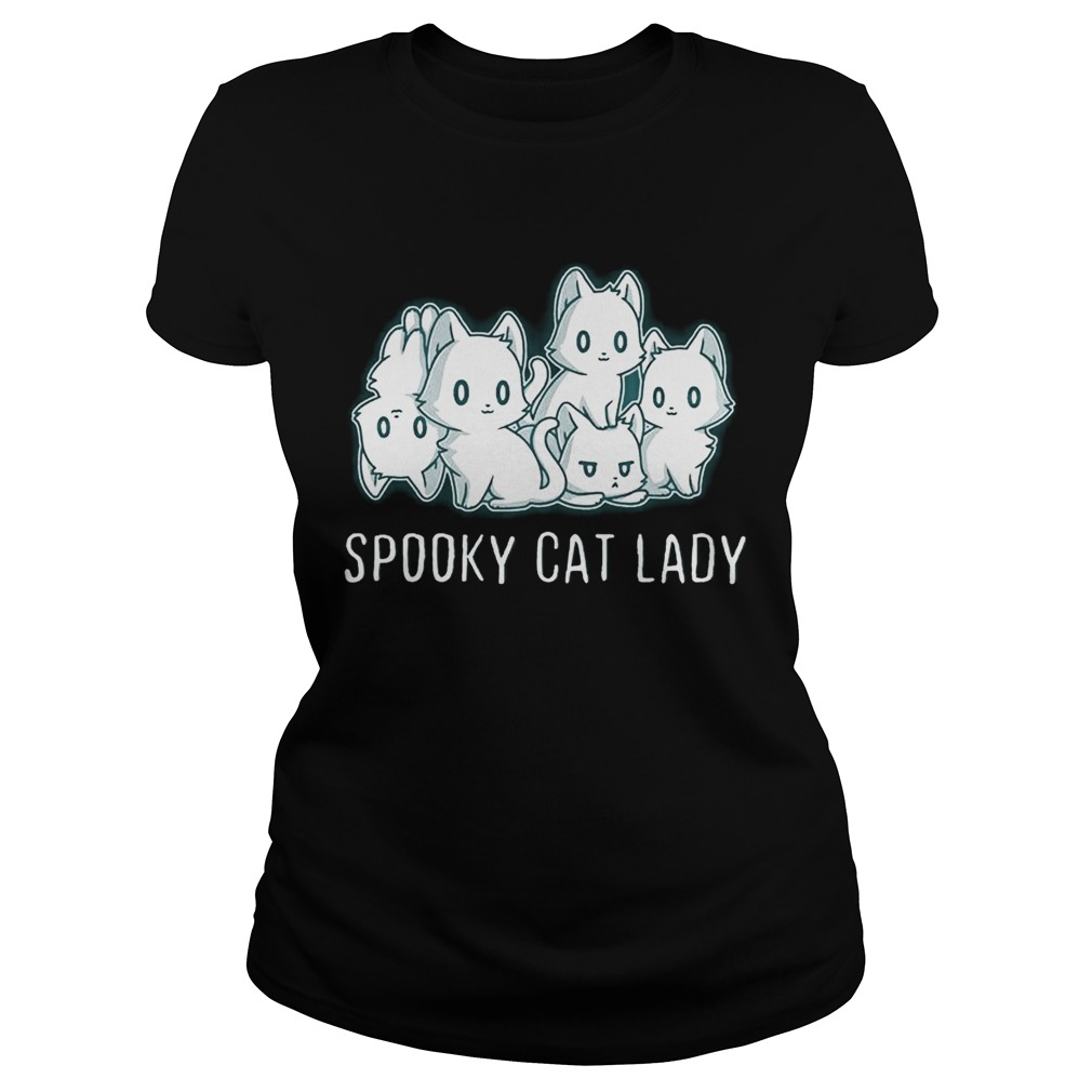 Spooky cat lady Classic Ladies