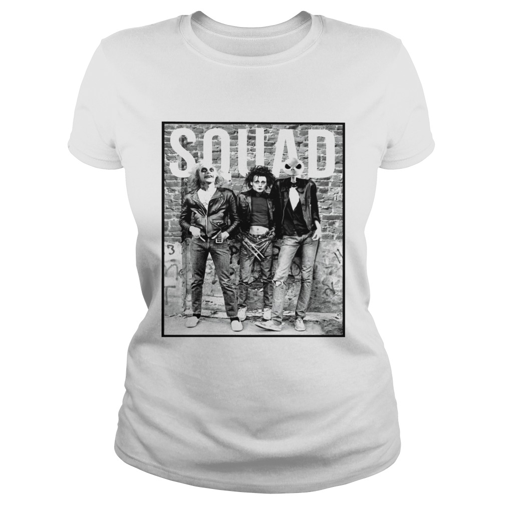 Squad Beetlejuice Edward Scissorhands Skellington shirt ...