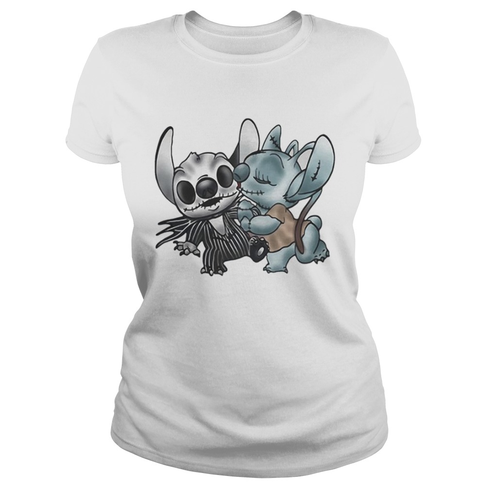 Stitch and Angel Nightmare Before Xmas Classic Ladies