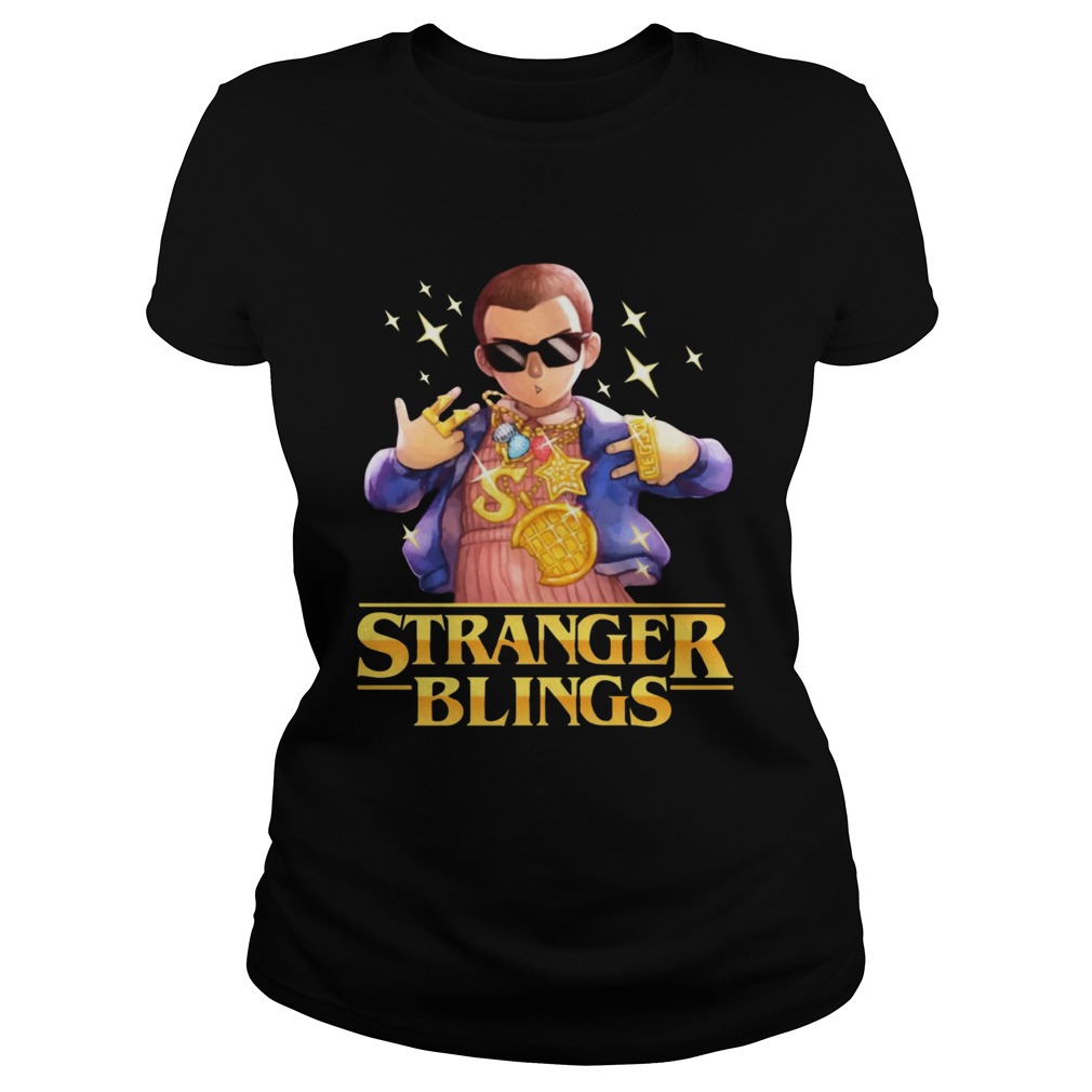 Stranger Things Stranger Blings Shirt Classic Ladies