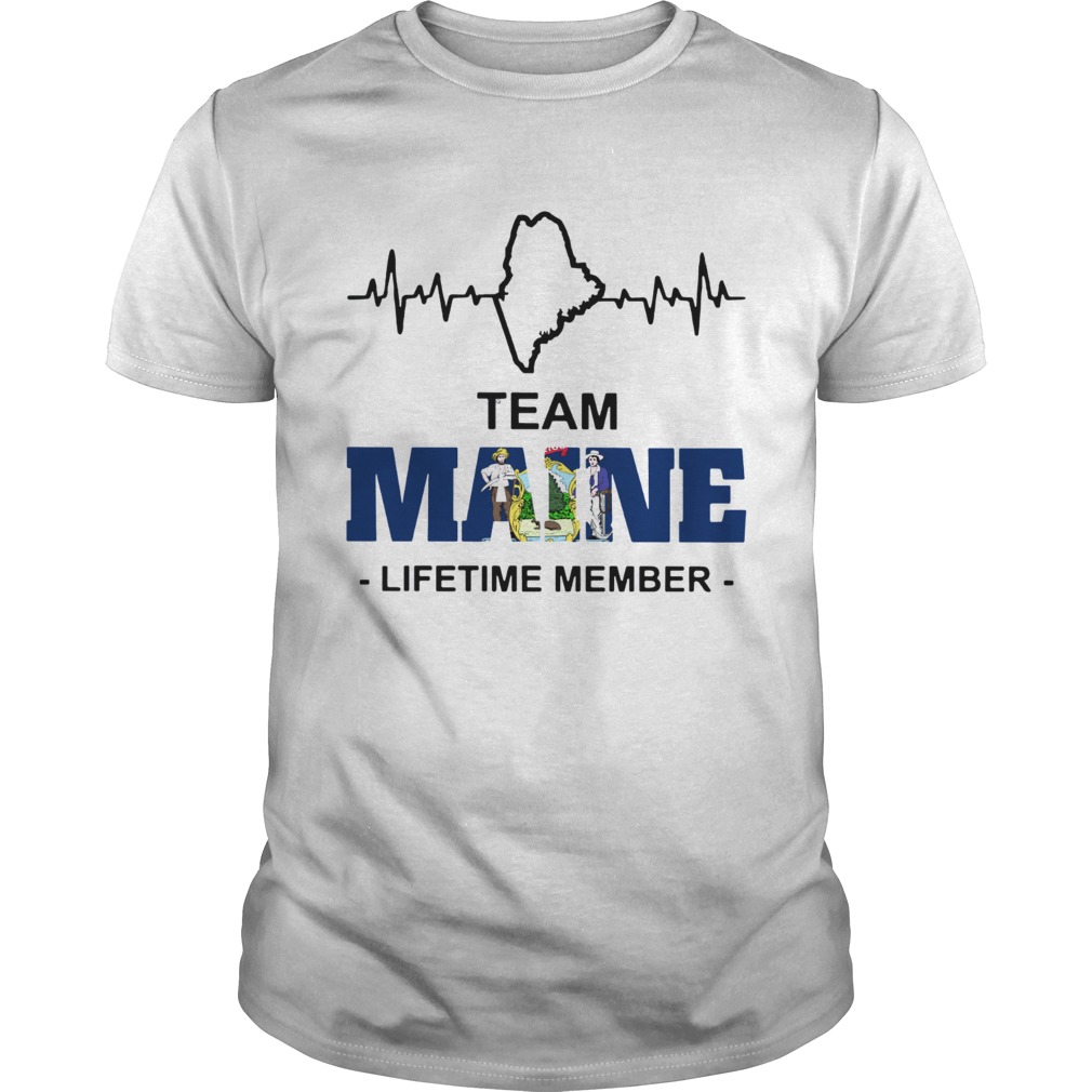 Team Maine Lifetime member shirt
