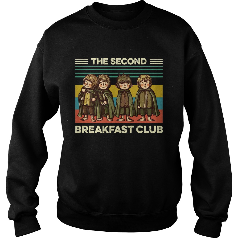 The Fellowship The Second Breakfast Club vintage shir Sweatshirt