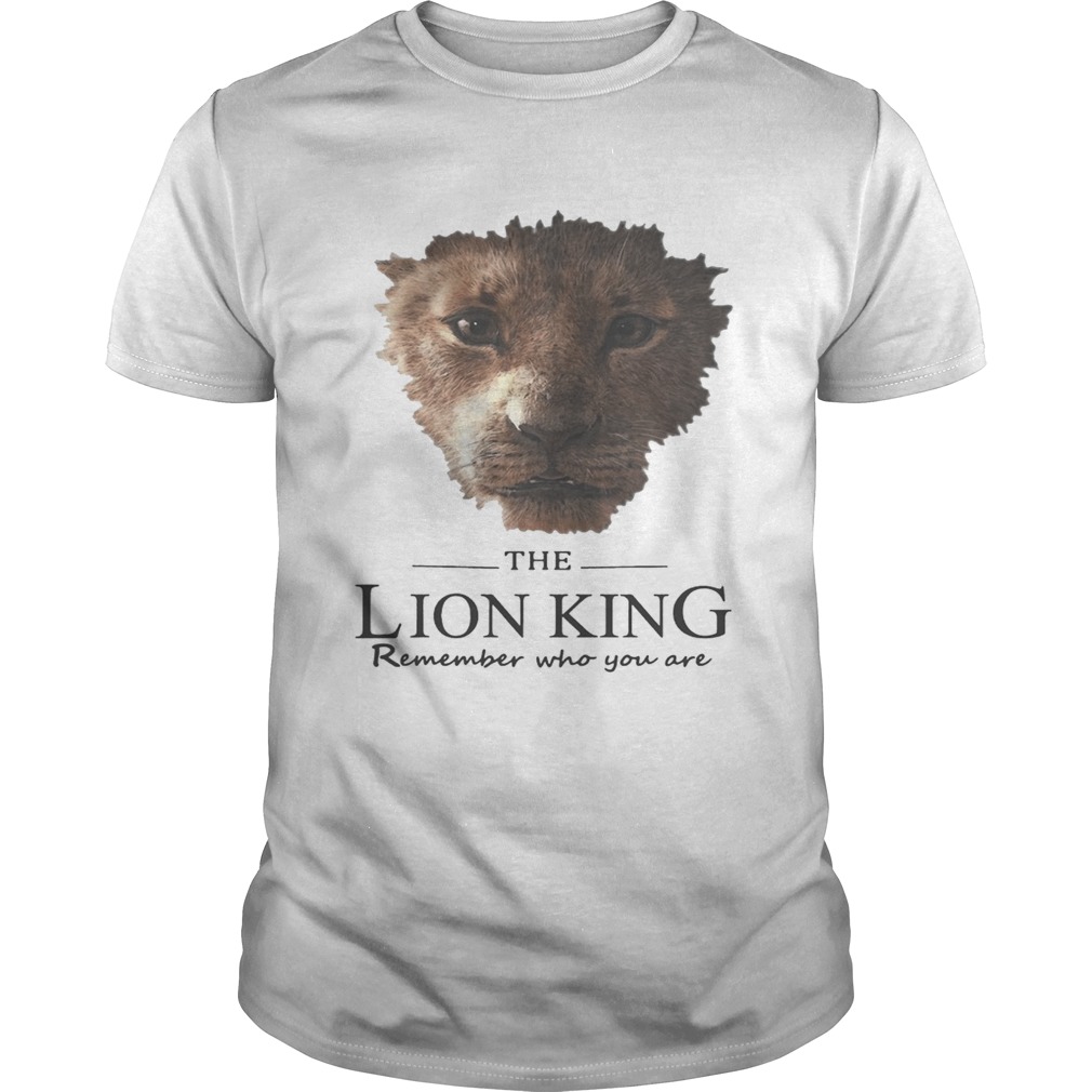 The Lion King remember who you are shirt