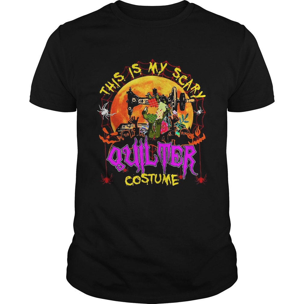 This is my scary quilter costume Halloween shirt