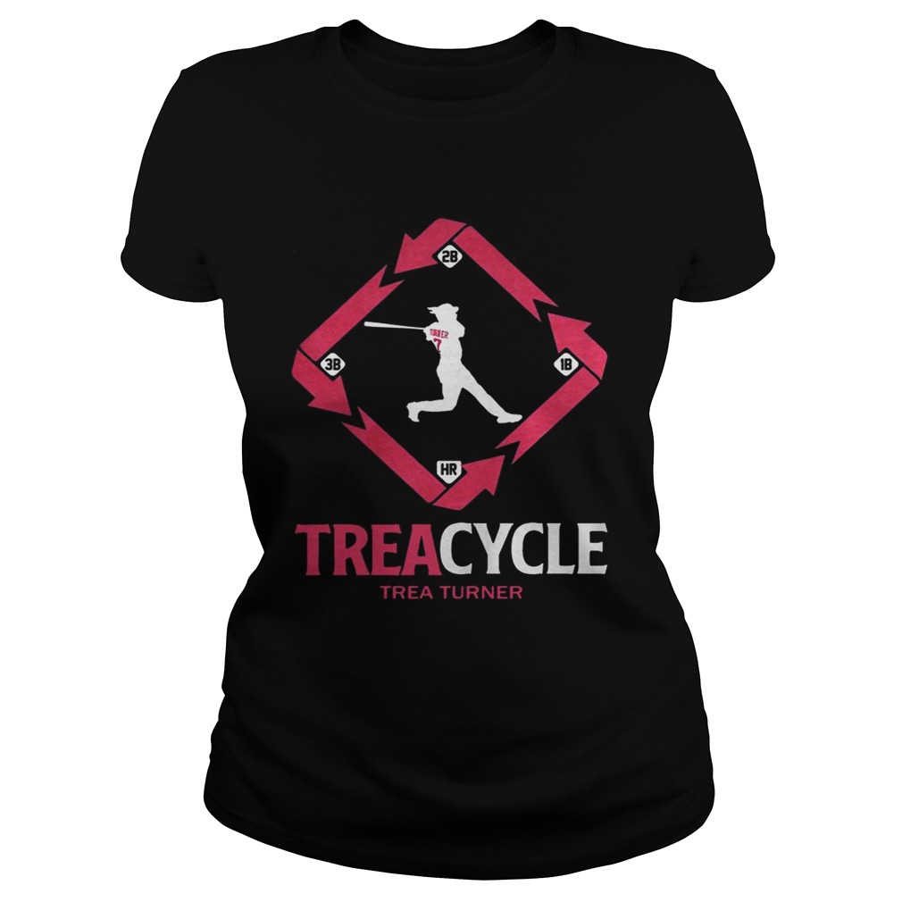 Trea Turner Trea Cycle Washington Shirt Classic Ladies