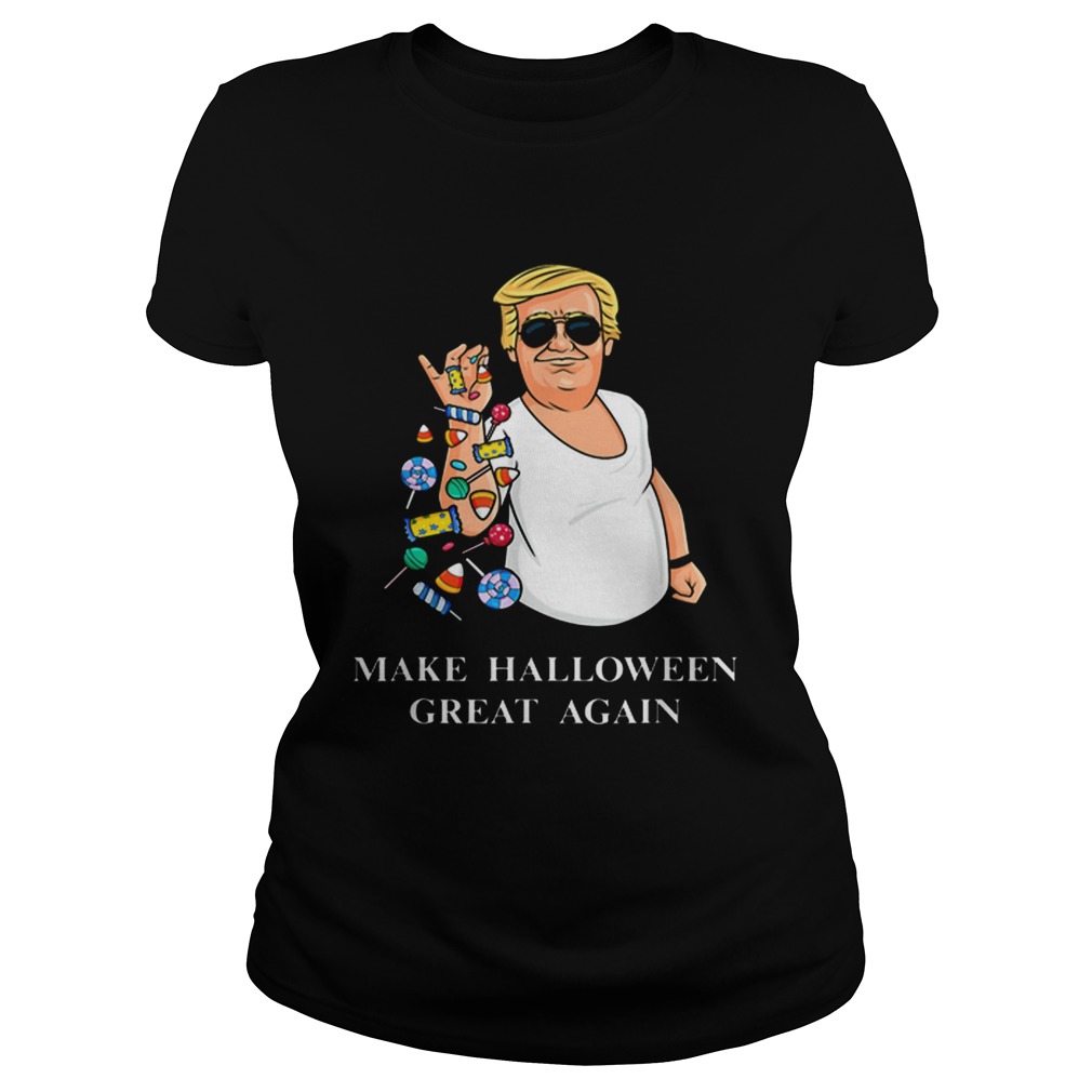 Trump Bae Make Halloween Great Again Classic Ladies