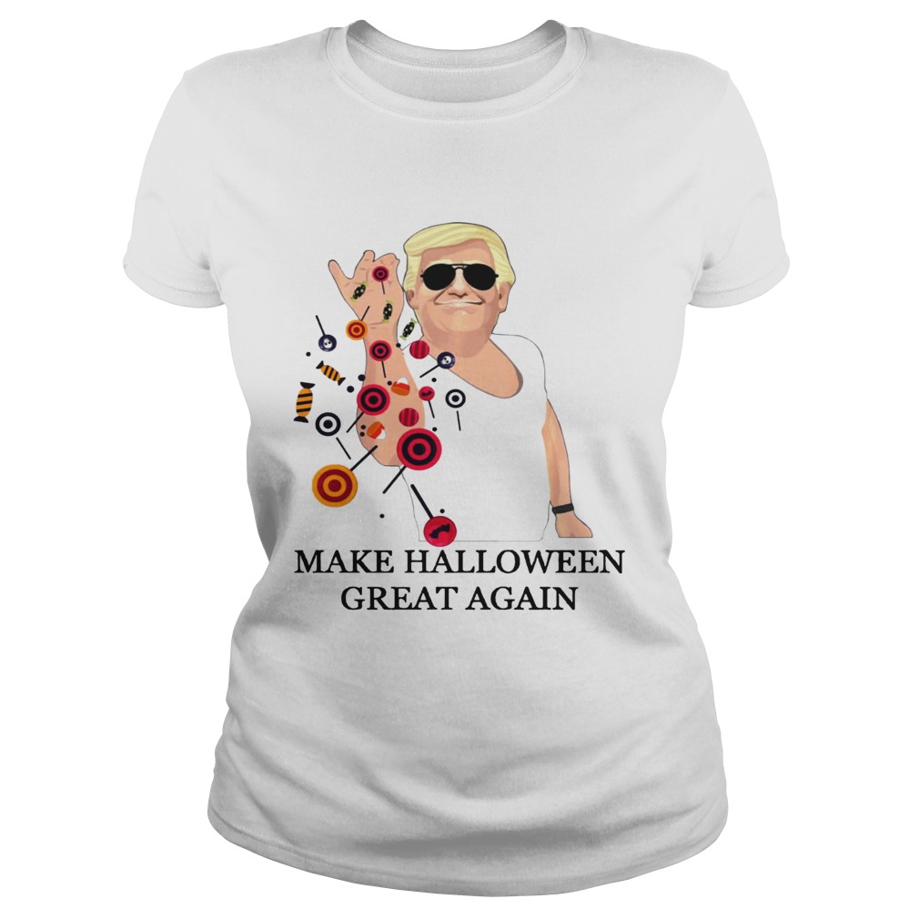 Trump Bae Make Halloween Great Again Shirt Classic Ladies